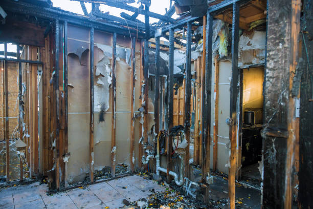 Professional Fire Damage Repair technician working in Pawcatuck, CT
